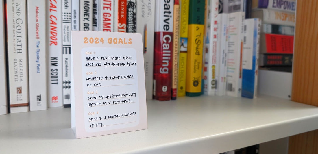 How To Set Creative Goals for 2024