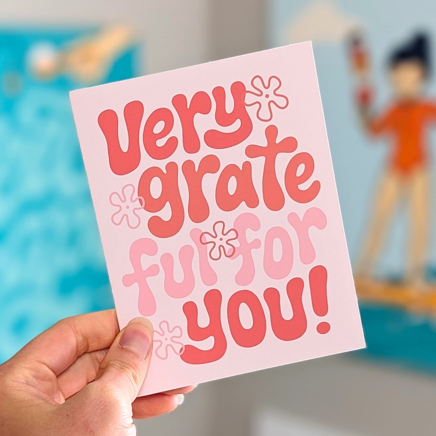 Flower Gratitude Greeting Card