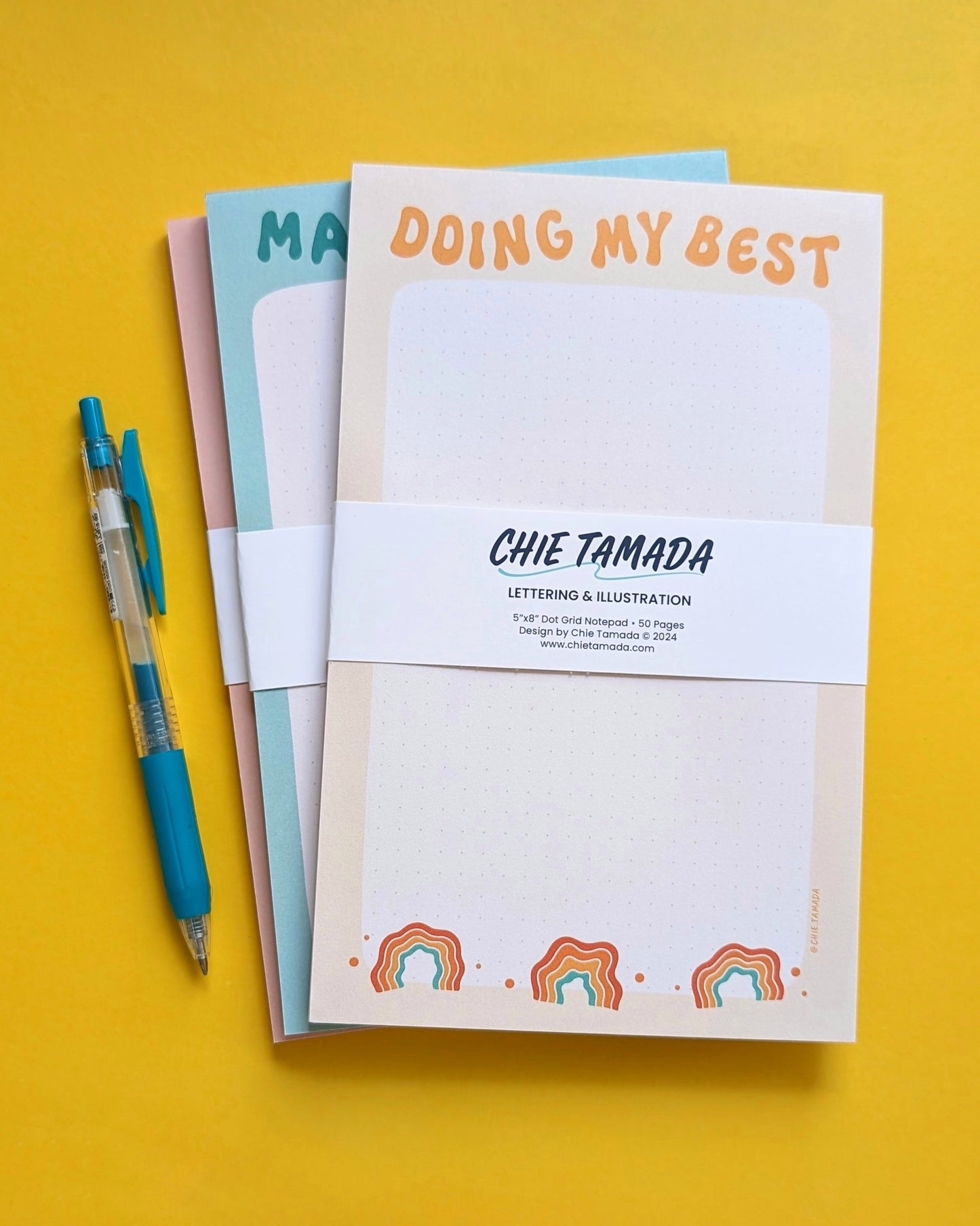 Doing My Best 5"x8" Dotted Grid Notepad