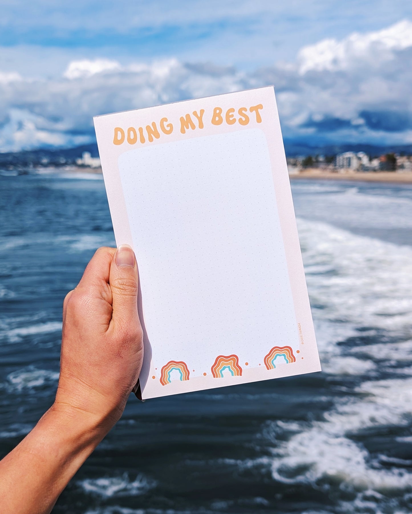 Doing My Best 5"x8" Dotted Grid Notepad