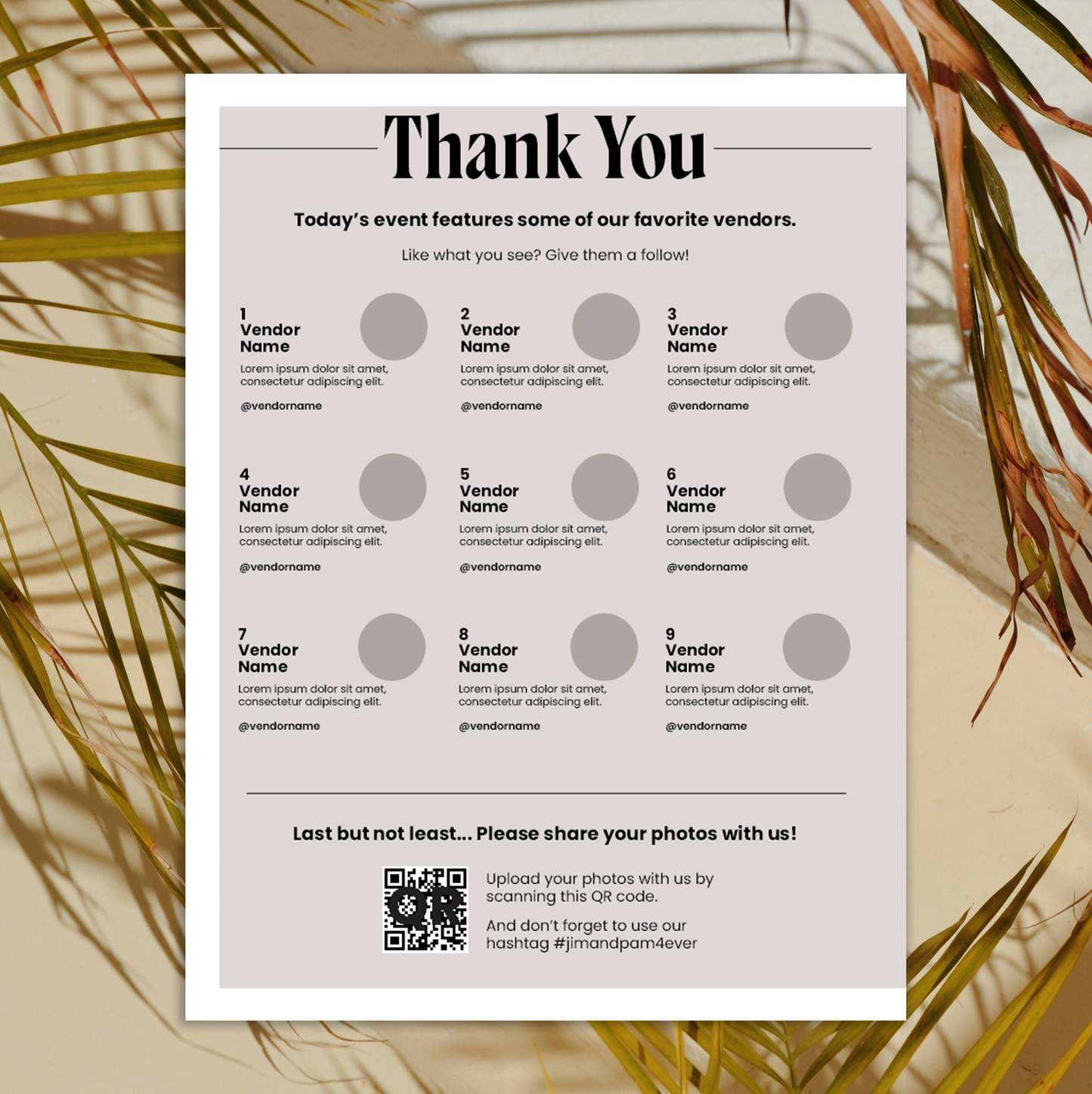 Custom Wedding Newspaper Indesign Template