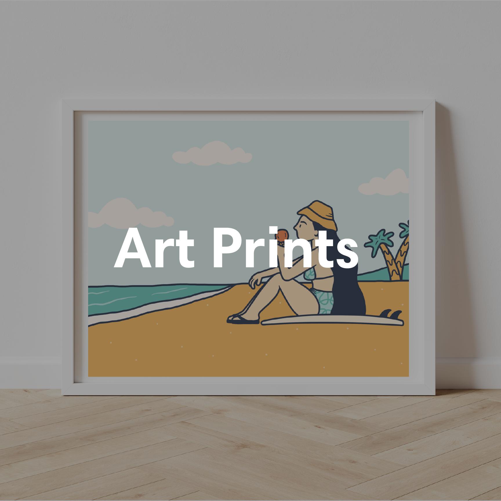 Art Print Home Page Menu Tile