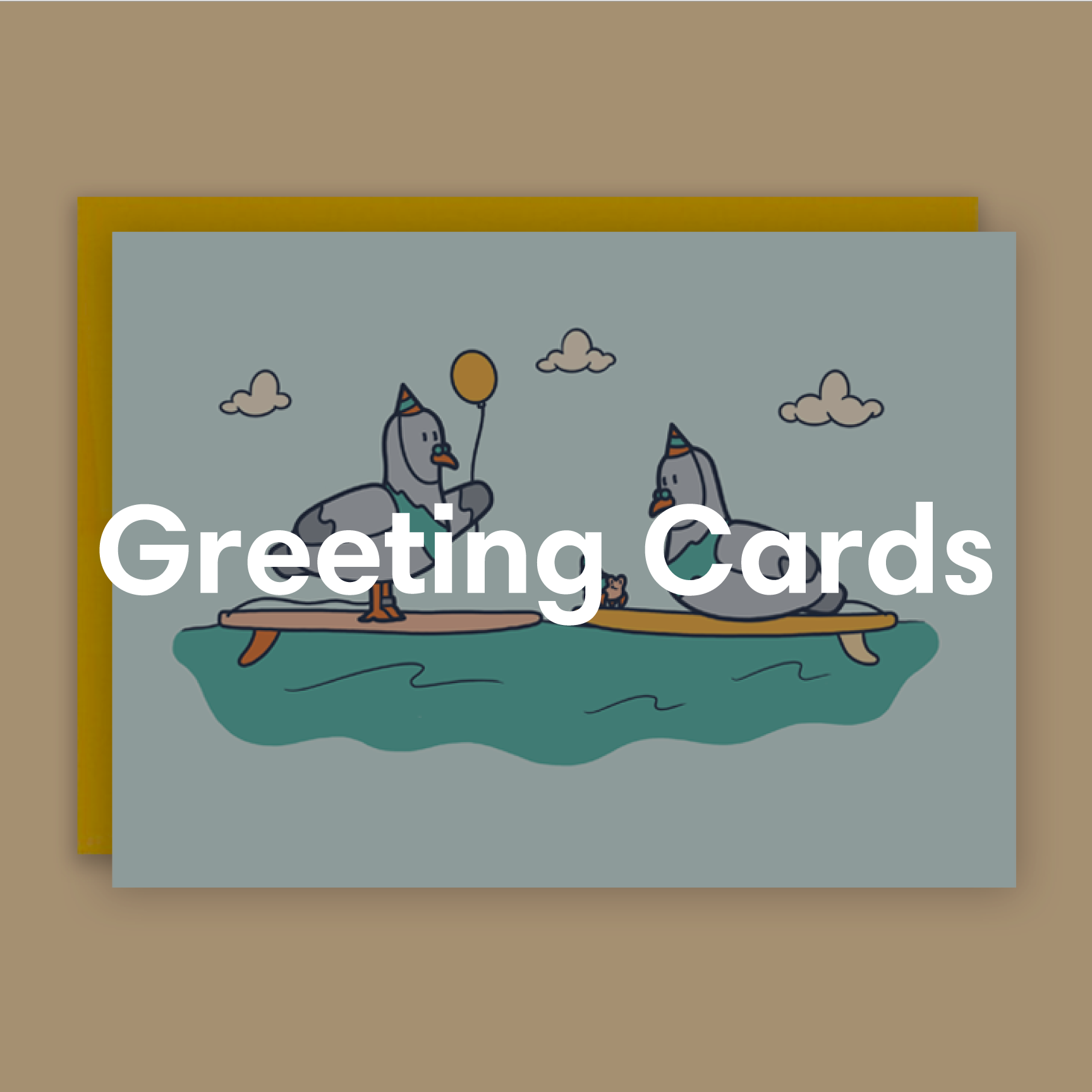 Greeting Cards Home Page Menu Tile