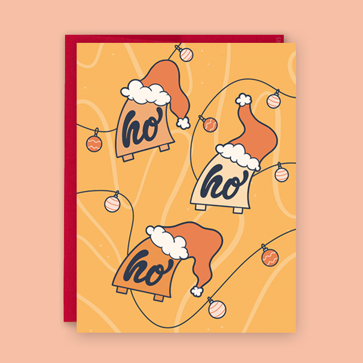 Ho Ho Ho Surf Fins Holiday Card