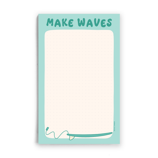 Make Waves 5"x8" Dotted Grid Notepad