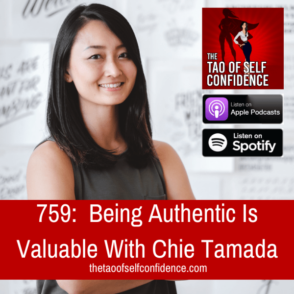  Tao of Self Confidence Podcast Cover Image Chie Tamada